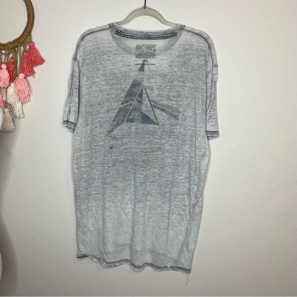 Pink Floyd Grey Burnout Tee - Picture 7 of 7